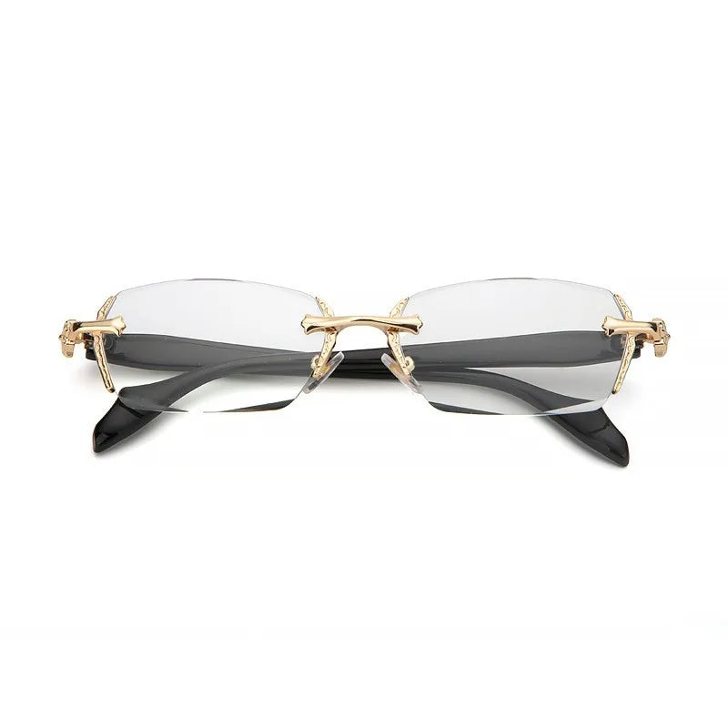 Retro Frameless  Glasses - Keto