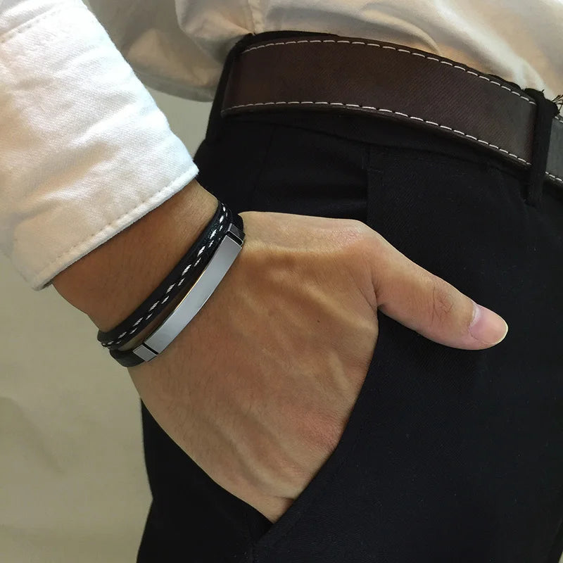 Office Leather Bracelet - Keto