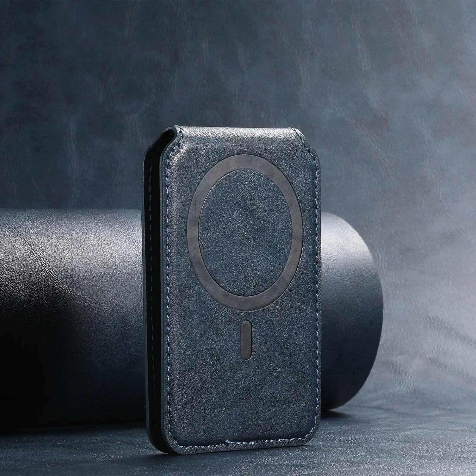 Leather Card holder with MagSafe - Keto