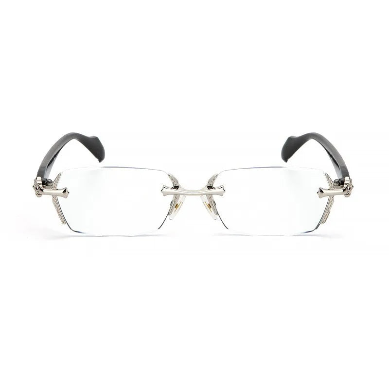 Retro Frameless  Glasses - Keto